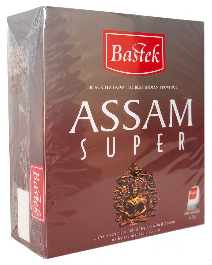 Чай чорний Bastek Assam Super у пакетиках 200 г 100 шт. (13310595)
