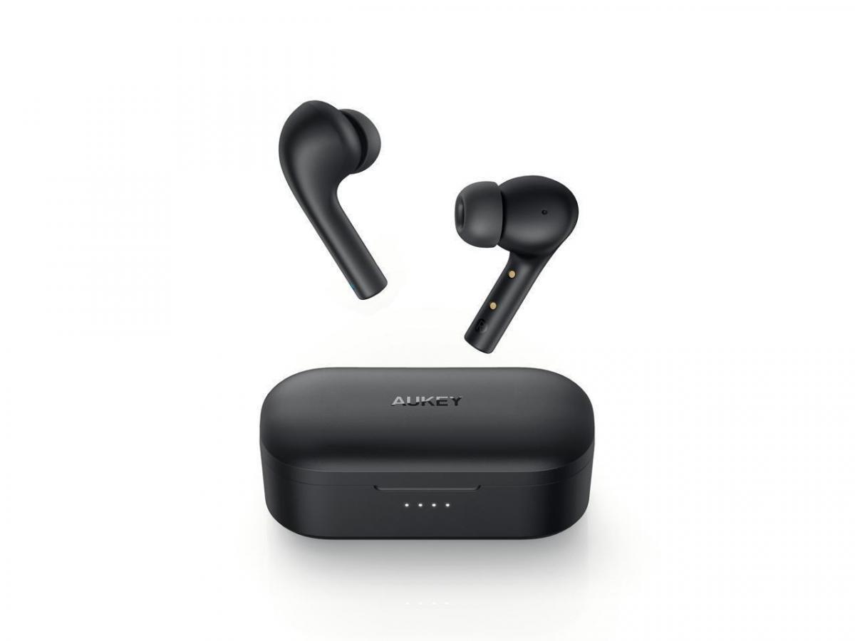 Наушники беспроводные Aukey EP-T21S Move Compact II Черный (1526082770)