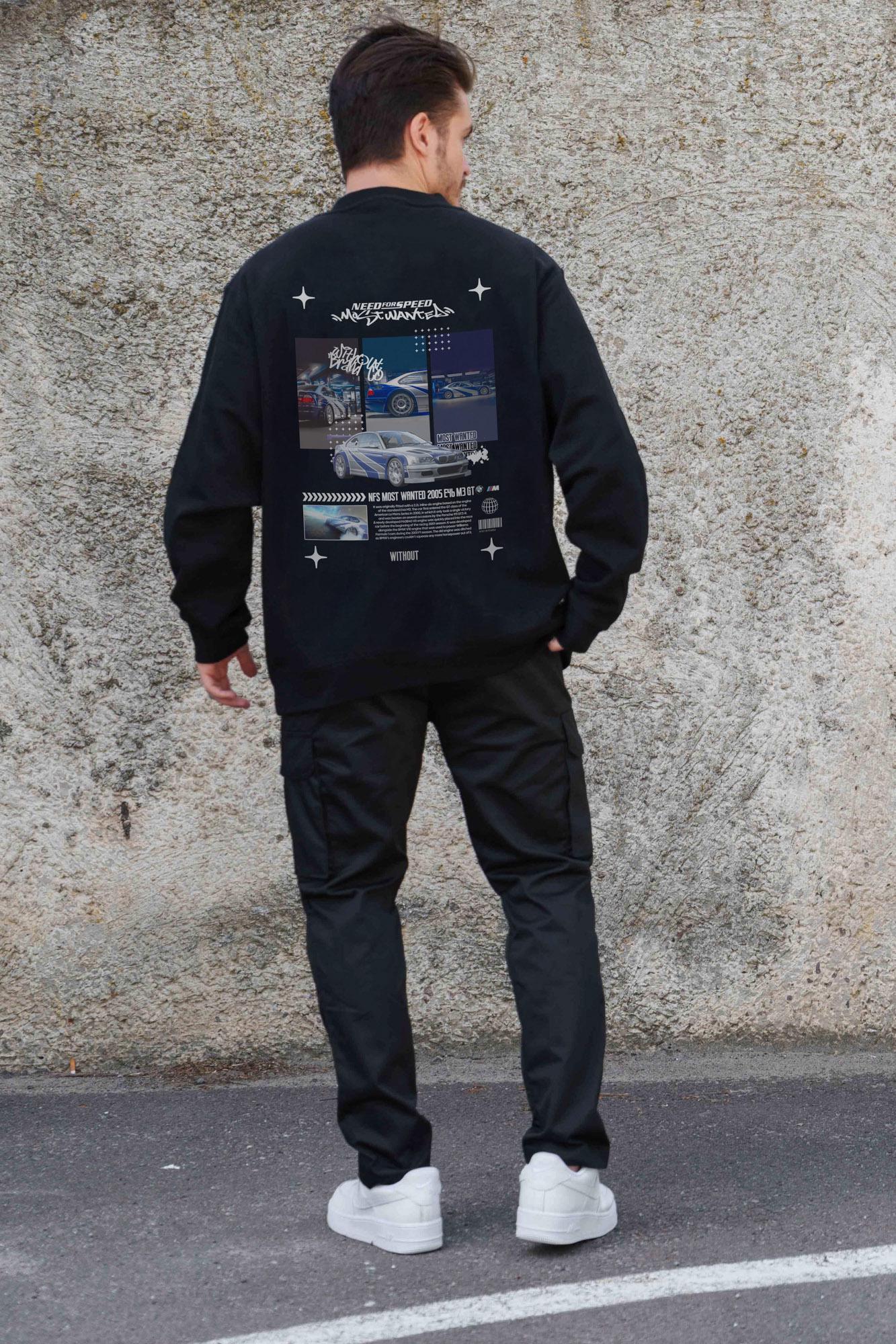 Свитшот оверсайз с принтом Without Wanted 2XL/3XL Black (2XL/3XL8055674) - фото 2 Свитшот оверсайз с принтом Without Wanted 2XL/3XL Black (2XL/3XL8055674) - фото 2