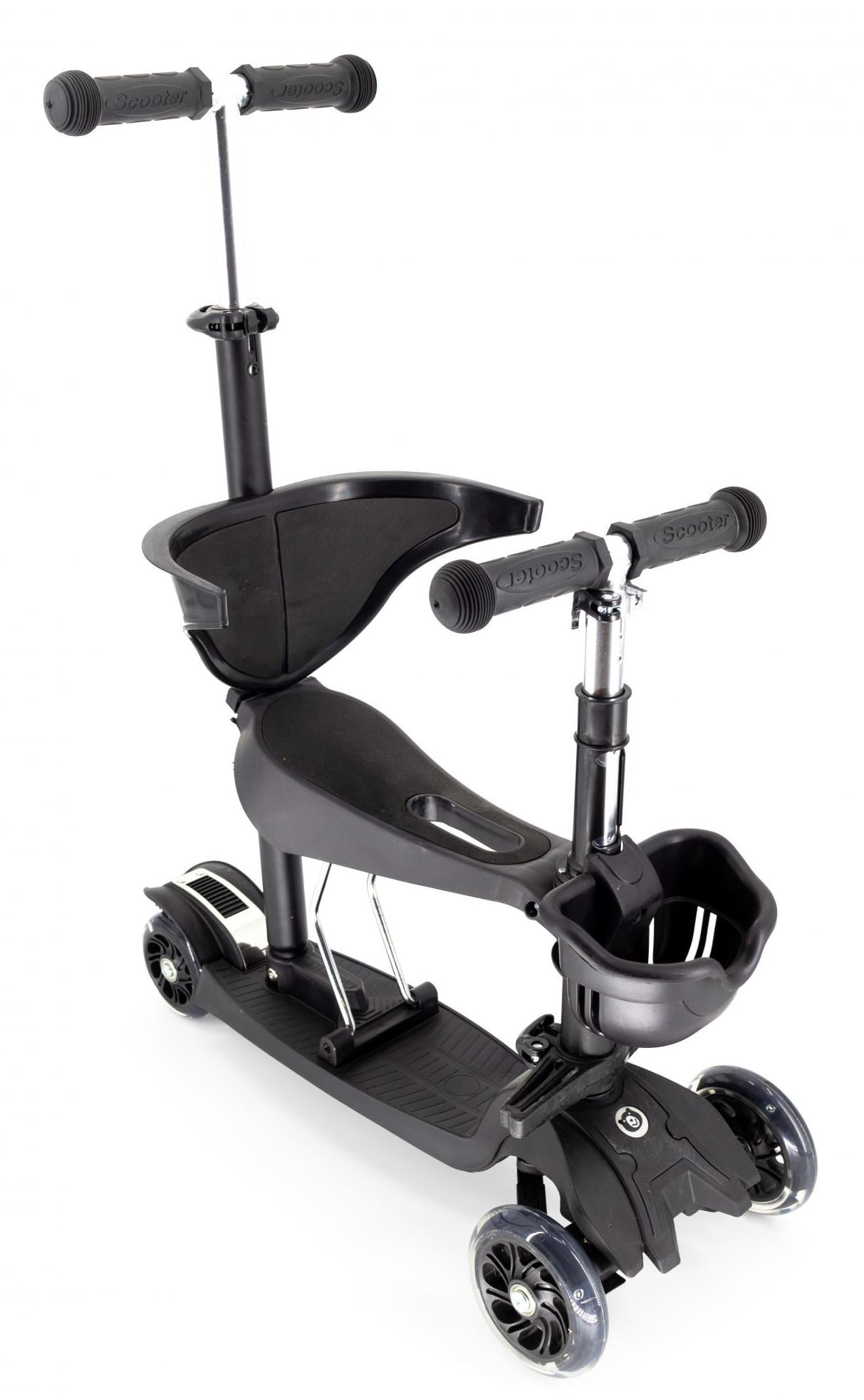 Самокат со спинкой Scooter Pro BH5 Черный (7562471)