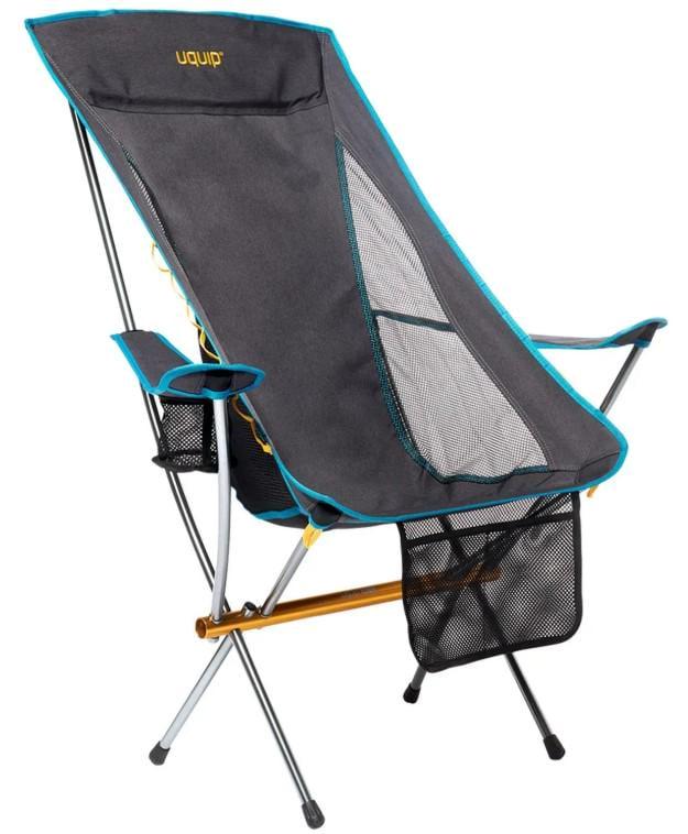 Кресло туристическое раскладное Uquip Infinity Lounger Grey (DAS303225)