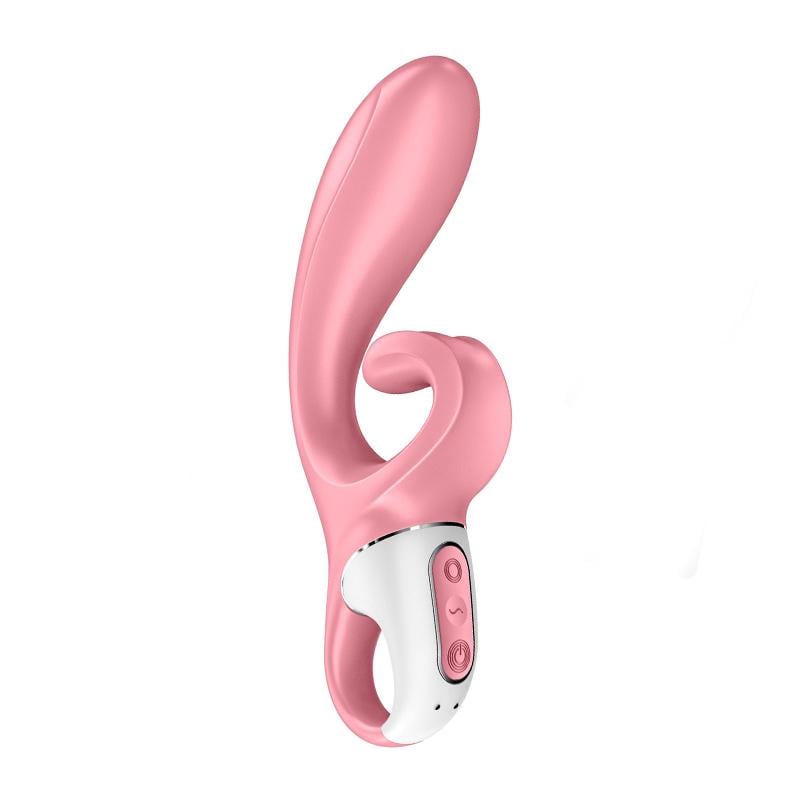 Вібратор кролик смарт Satisfyer Hug Me 21 см Рожевий (44029) Вібратор кролик смарт Satisfyer Hug Me 21 см Рожевий (44029)