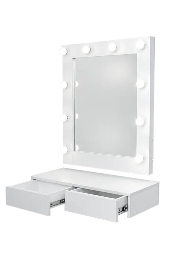 Консоль для макияжа глянцевая Колибри Белый (105) - фото 2 Консоль для макияжа глянцевая Колибри Белый (105) - фото 2