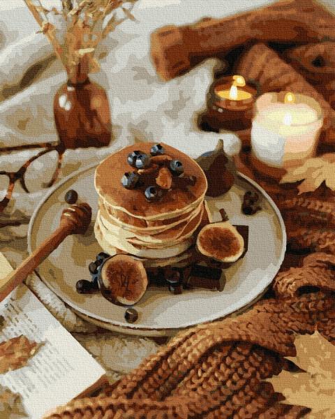 Картина по номерам Brushme Осенние панкейки 40x50 см (GX38984)