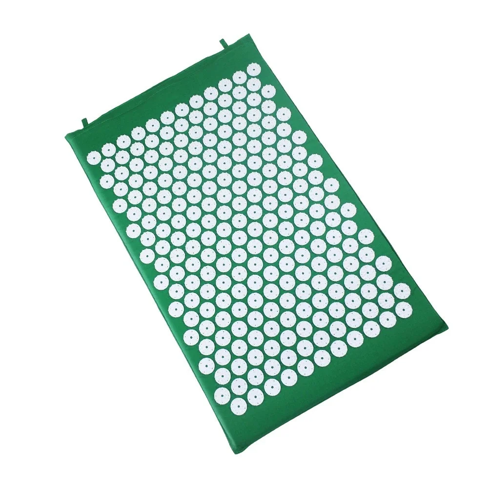 Килимок ортопедичний масажний Acupressure mat Зелений