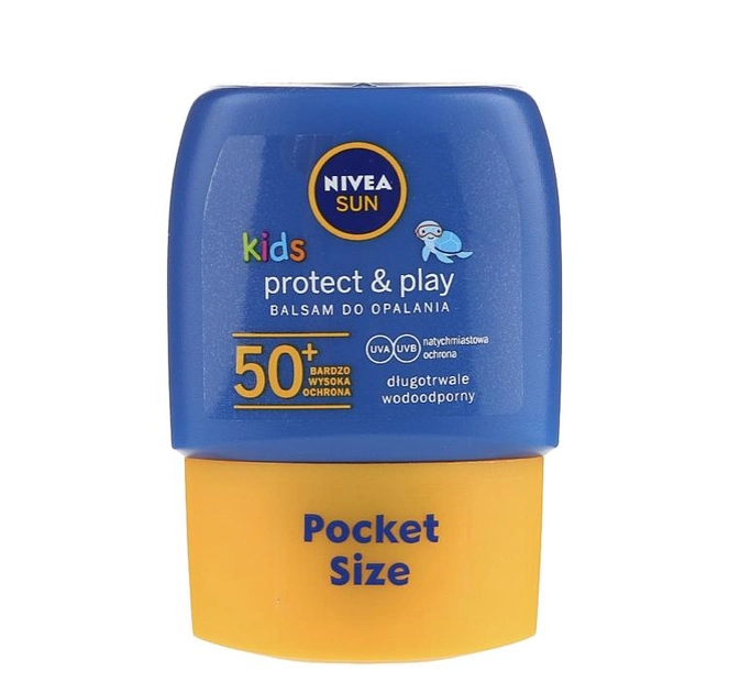 Лосьйон сонцезахисний водостійкий для дітей Nivea Sun Kids SPF 50+ Грайся та купайся 50 мл (F-100026)