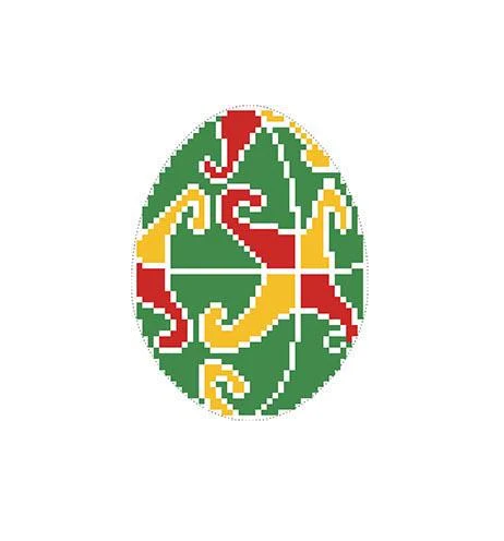 Схема сшитая пасхальная игрушка для вышивки бисером и нитками на ткани (ТР324аБ) Схема сшитая пасхальная игрушка для вышивки бисером и нитками на ткани (ТР324аБ)