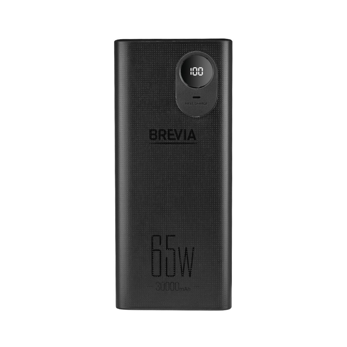 Повербанк Brevia 3000 0mAh 65 W Li-Pol LCD Черный