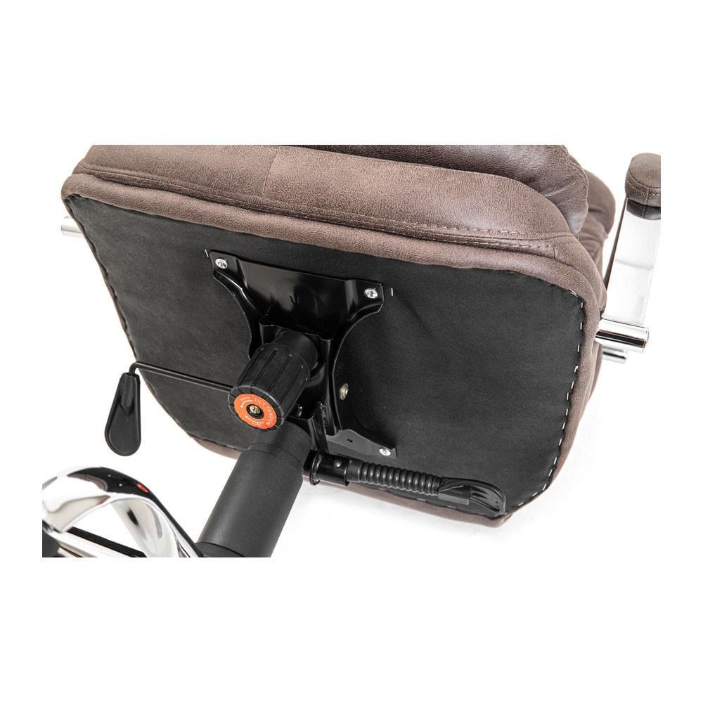 Крісло офісне комп'ютерне Valencia Ameli Хром М1 Tilt Коричневий - фото 10