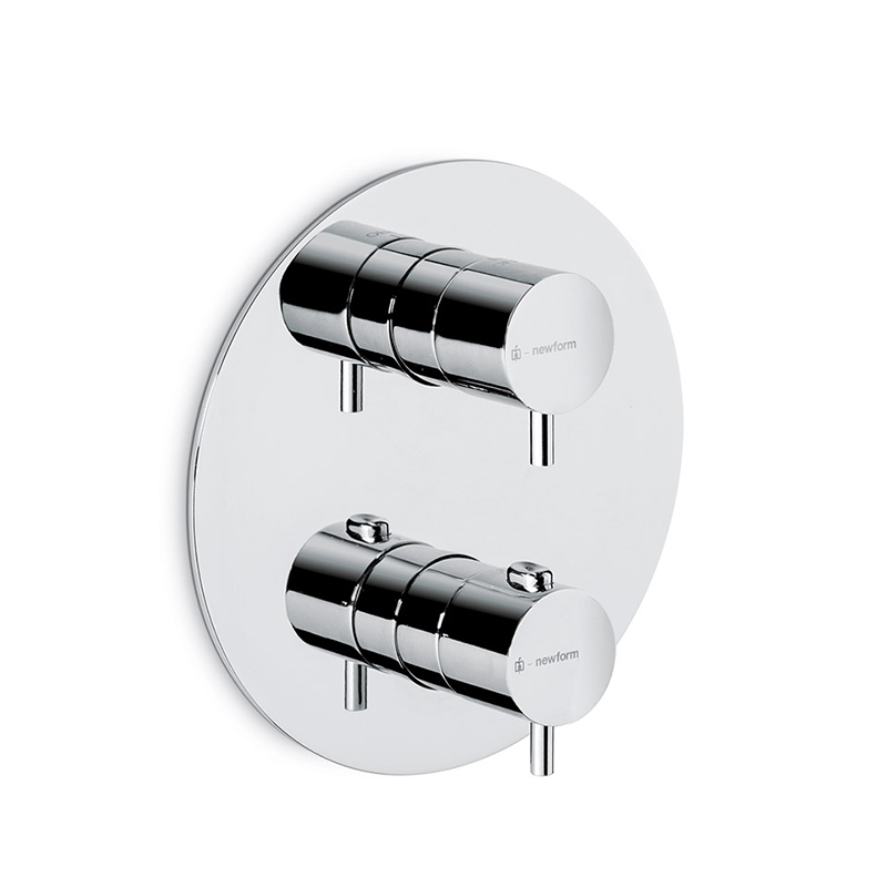 Термостат Form XT на 2 потребителя Nero Opaco (67608E.01.093)