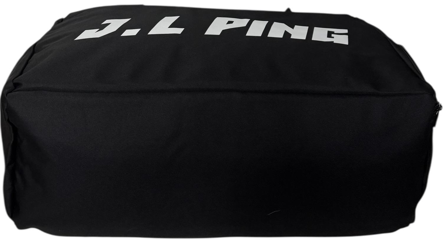 Сумка дорожня 50 л з боковими кишенями та з довгим ремінем через плече Чорний (4200) - фото 5