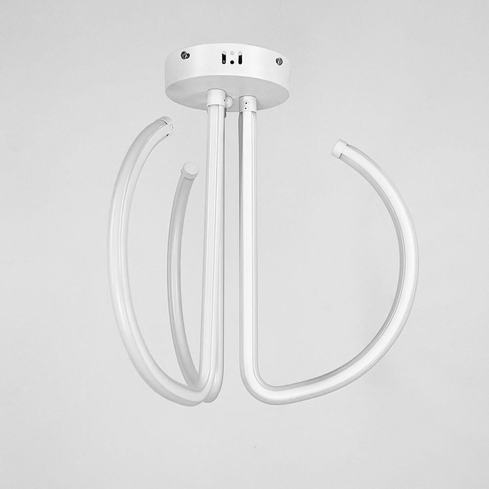 Люстра потолочная LED на 3 завитка Белый (9979/3)