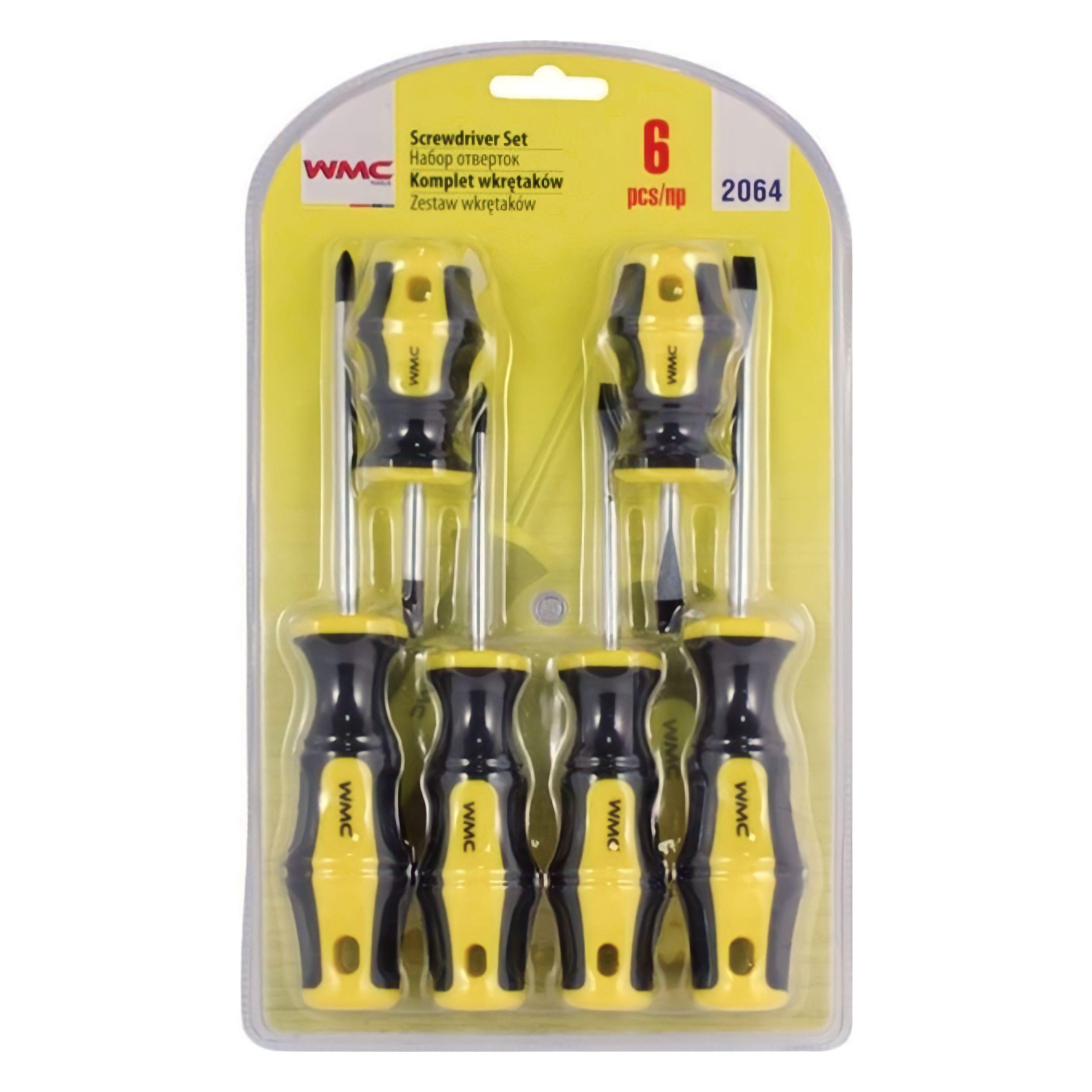 Набір викруток WMC TOOLS WT-2064 6 предметів (13309932) Набір викруток WMC TOOLS WT-2064 6 предметів (13309932)