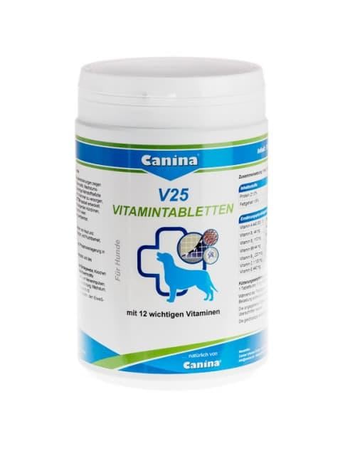 Поливитаминный комплекс для собак Canina V25 Vitamintabletten для взрослых и щенков 210 шт. 700 г (26342) Поливитаминный комплекс для собак Canina V25 Vitamintabletten для взрослых и щенков 210 шт. 700 г (26342)