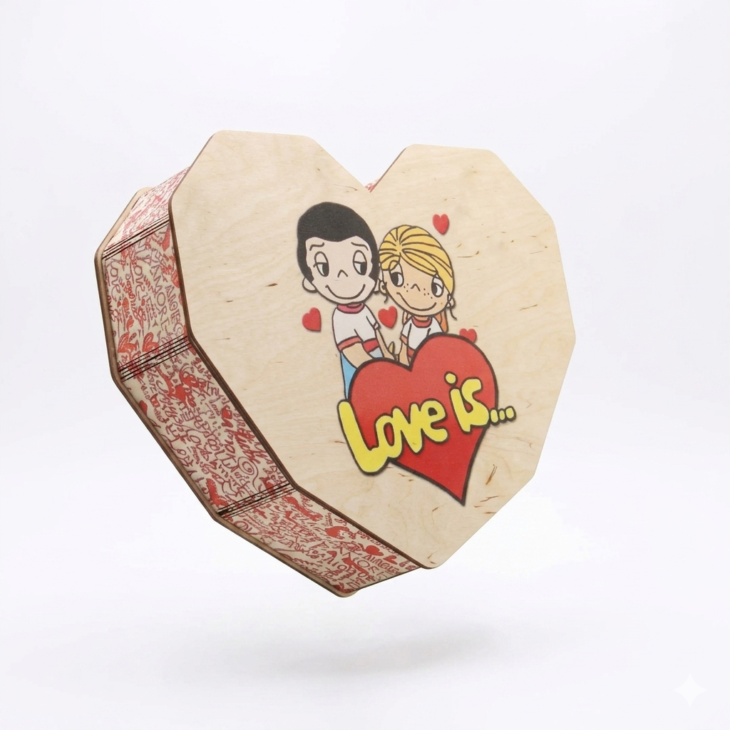 Коробка для подарков Love is Family Lazer (SP00731)