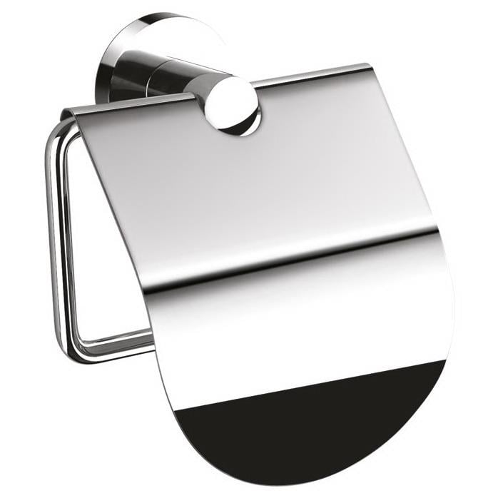 Держатель для туалетной бумаги Ferro Grace AC15 с крышкой Хром (175188)