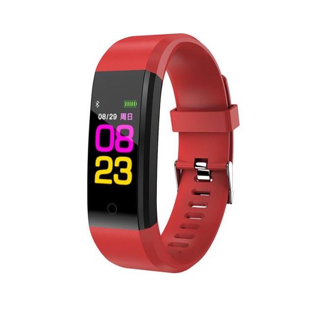 Фітнес-браслет UTM Smart Band B05 з вимірюванням пульсу і тиску Червоний - фото 1