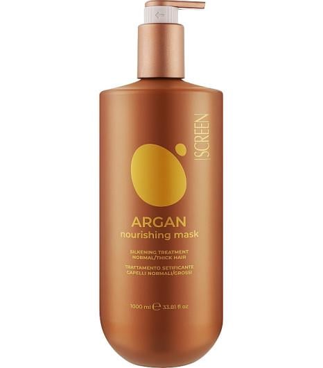 Маска з аргановим маслом SCREEN Argan Nourishing Mask Поживна ліпідна 1000 мл (15975)