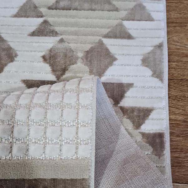 Ковер акриловый Garden 1,5х2,3 м Кремовый/Бежевый (048191) - фото 4 Ковер акриловый Garden 1,5х2,3 м Кремовый/Бежевый (048191) - фото 4