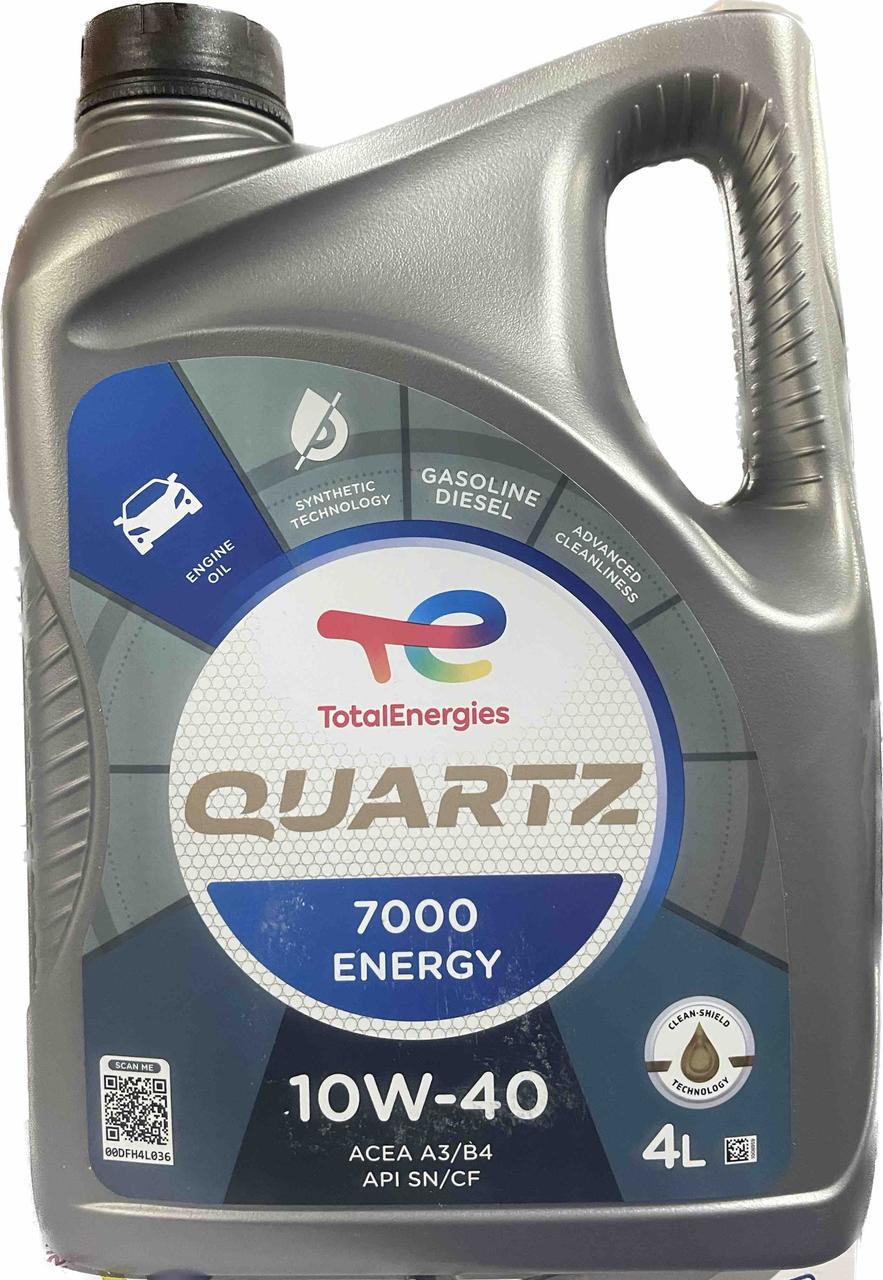 Моторное масло Total Quartz 7000 Energy 10W-40 4 л (167638)