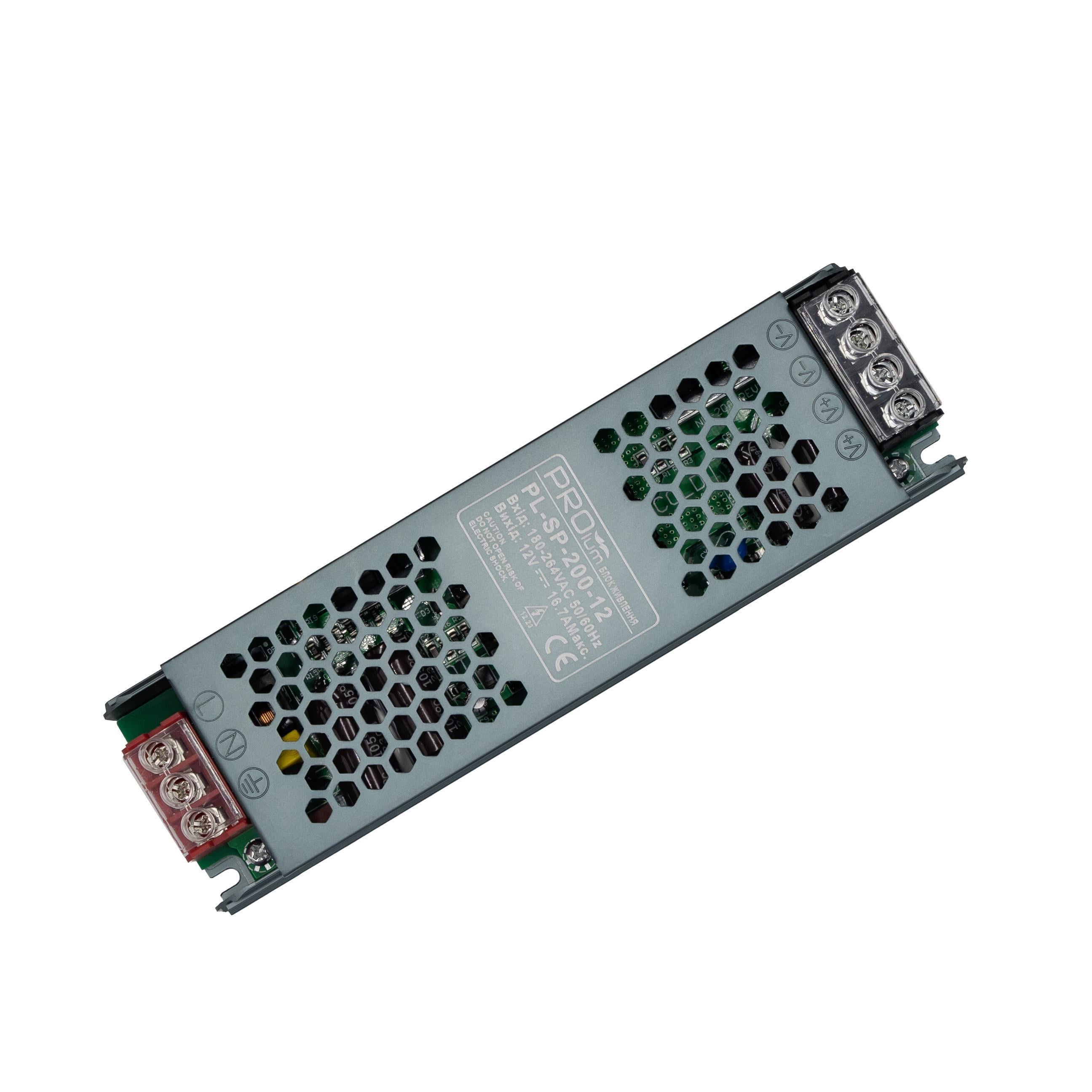 Блок живлення Prolum Series-SP 12V 200W 16,7А (28541990)