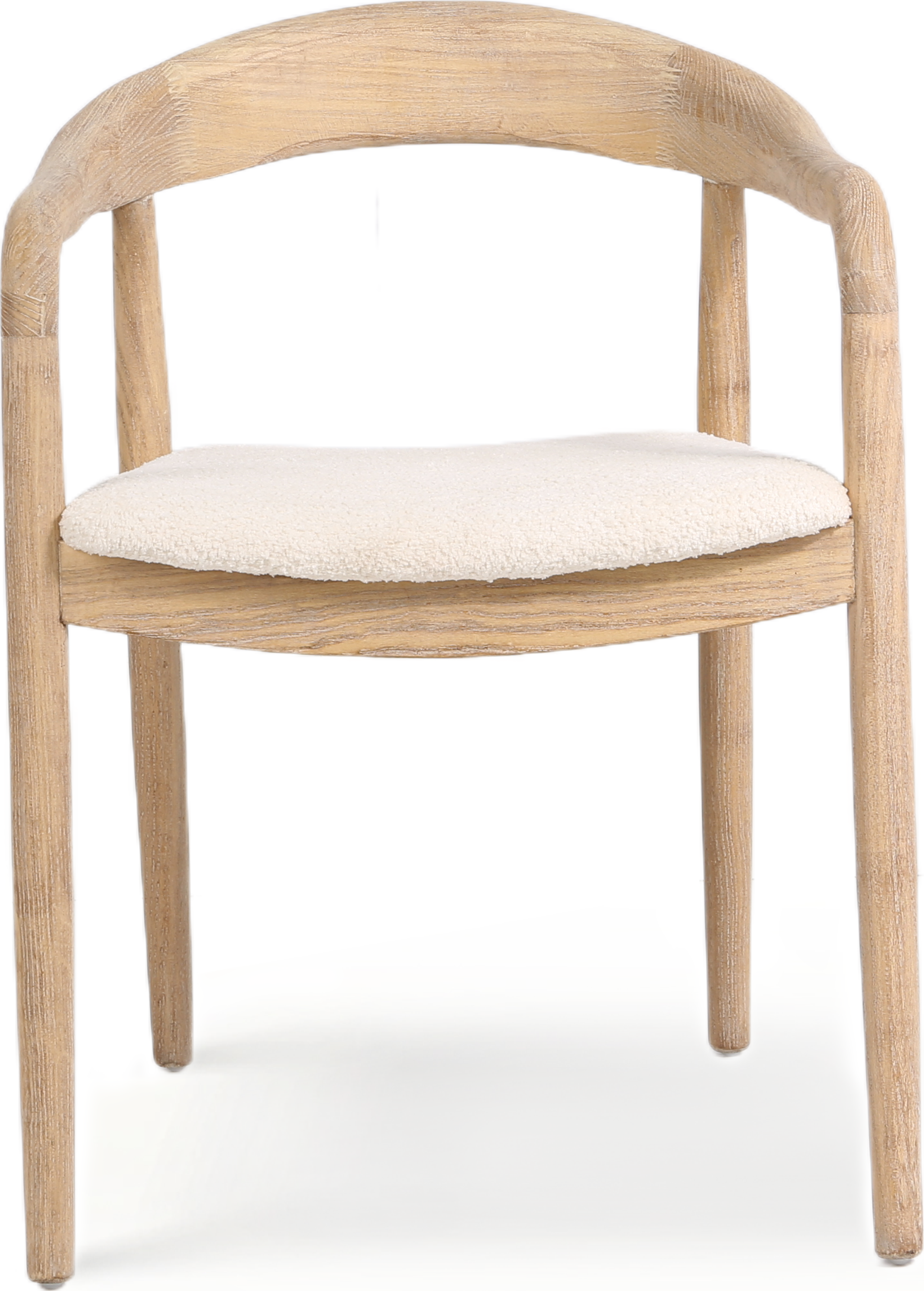Стілець обідній Denali з підлокітниками Savanna beige natural wood (13953)