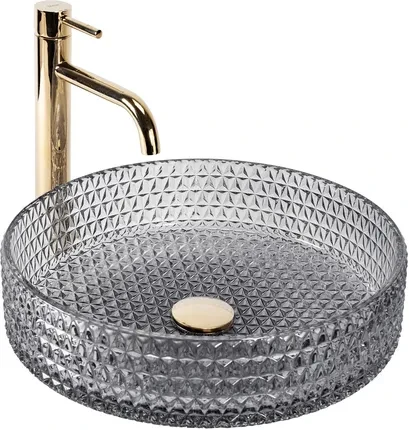 Умывальник Rea Cristal (Rea-U0277) Умывальник Rea Cristal (Rea-U0277)