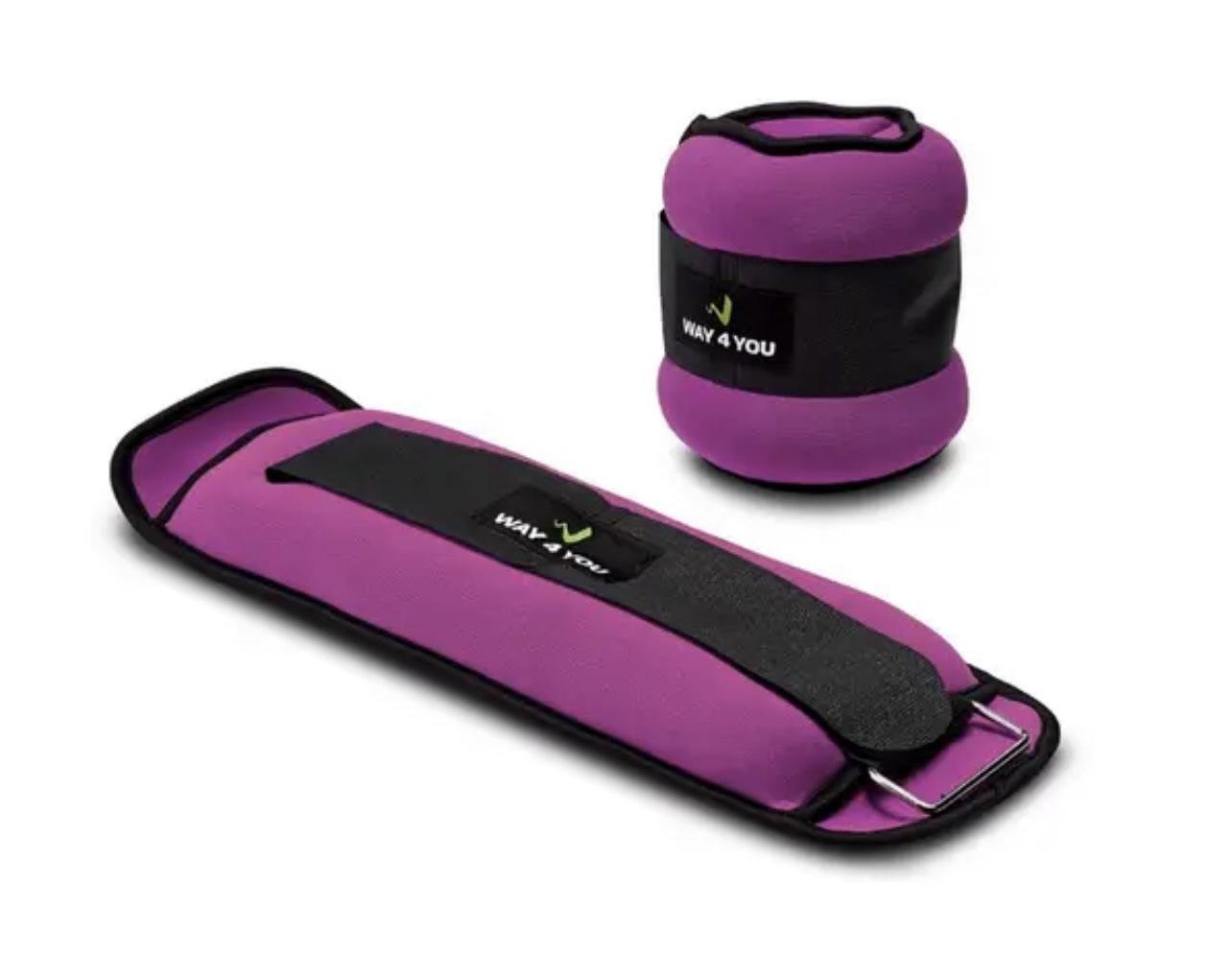 Обважнювачі WAY4YOU 1,5 кг 2 шт. Фіолетовий