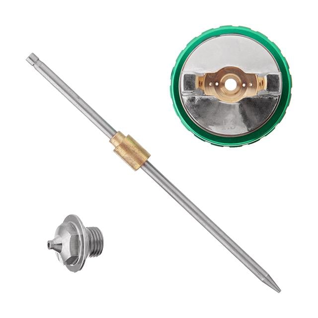 Комплект форсунки Intertool 1,3 мм для краскопультов LVLP PT-0131/0132/0133/0134/0135/0136/0143/0144/0148 дюза/воздушная головка/игла (PT-) Комплект форсунки Intertool 1,3 мм для краскопультов LVLP PT-0131/0132/0133/0134/0135/0136/0143/0144/0148 дюза/воздушная головка/игла (PT-)