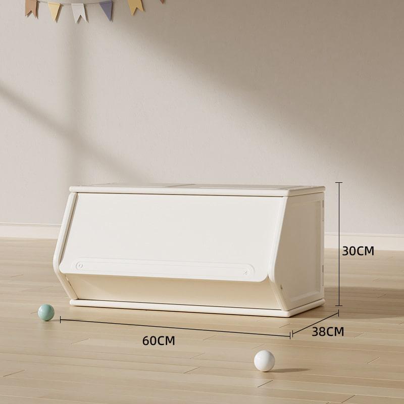 Ящик для игрушек с крышкой Lumpurini Tabita модульный M Белый (YYSC2306-W) - фото 10 Ящик для игрушек с крышкой Lumpurini Tabita модульный M Белый (YYSC2306-W) - фото 10