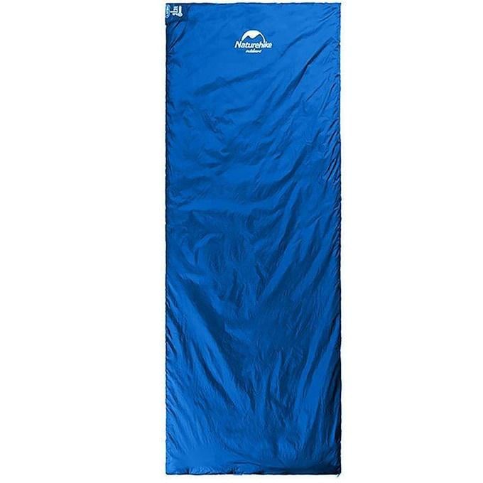 Спальный мешок Naturehike Mini Ultra light LW 180 NH15S003-D левый 190х75 см Голубой