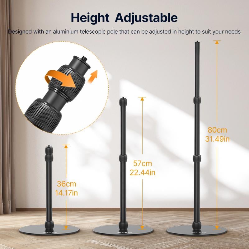 Штатив-держатель Ulanzi Vijim STAND-UP EXTENDABLE STAND UV-2952 LS09 (2952) - фото 17 Штатив-держатель Ulanzi Vijim STAND-UP EXTENDABLE STAND UV-2952 LS09 (2952) - фото 17