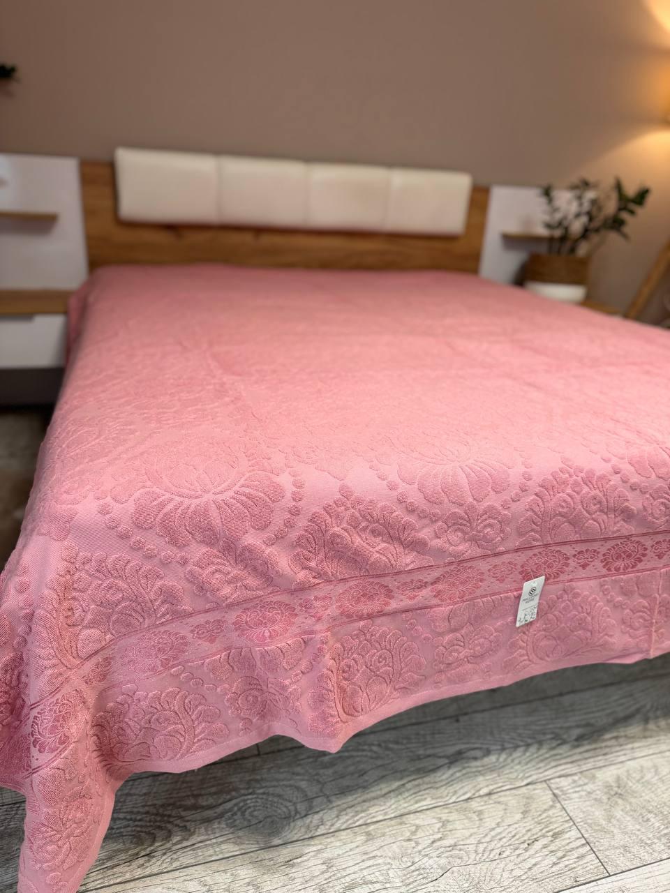 Простирадло махрове 200х230 см Рожевий (П4К-А-mahra-002-05) - фото 3 Простирадло махрове 200х230 см Рожевий (П4К-А-mahra-002-05) - фото 3