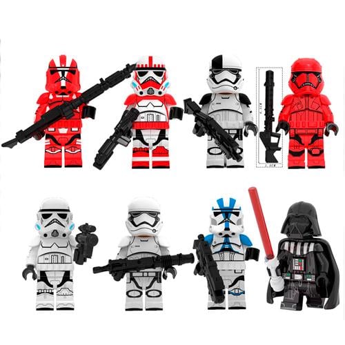 Набор фигурок iBlock Star Wars Set 8 шт. (3790)