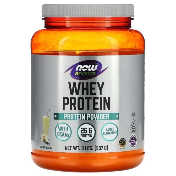 Протеин NOW Foods Whey Protein 907 г 21 порция ваниль (000025252)