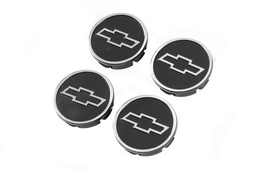 Ковпачки в диски 56/52 мм 8921 Davs Auto для Chevrolet abs-пластик Чорний