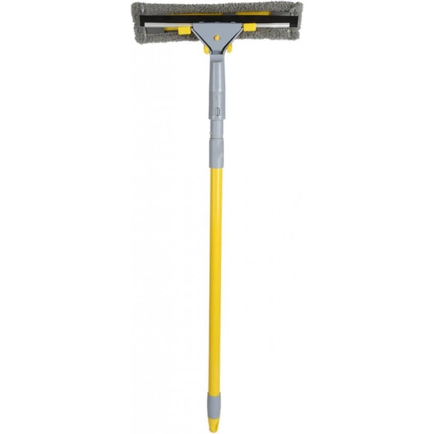 Вікномийка з насадкою Eco Fabric EF-2530 з мікрофібри 25 см і телескопічною металевою ручкою 75-125 см (2389761242) - фото 3 Вікномийка з насадкою Eco Fabric EF-2530 з мікрофібри 25 см і телескопічною металевою ручкою 75-125 см (2389761242) - фото 3