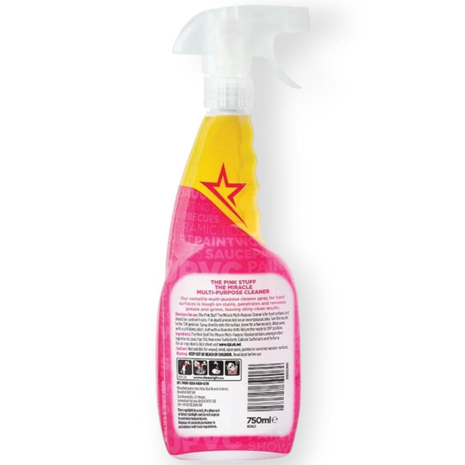 Очиститель Pink Stuff The Miracle Multi-Purpose Cleaner универсальный 850 мл - фото 2