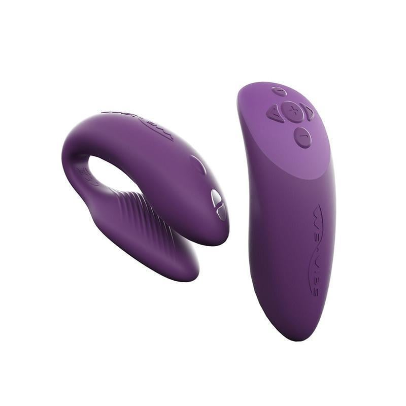 Вибратор для двоих We-Vibe Chorus 7,8 см Фиолетовый (36397)