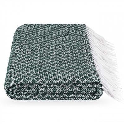 Плед рута 130х180 см Зелений - фото 1