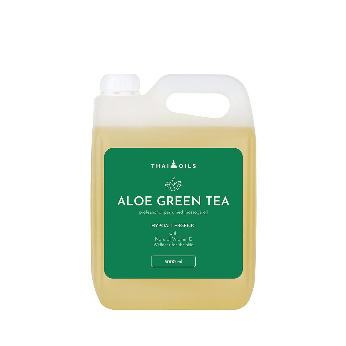 Массажное масло Thai Oils Aloe Green Tea 3000 мл