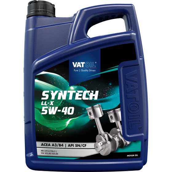 Моторное масло VATOIL 50036 SynTech LL-X 5W-40 5 л (11-5 LL-X)