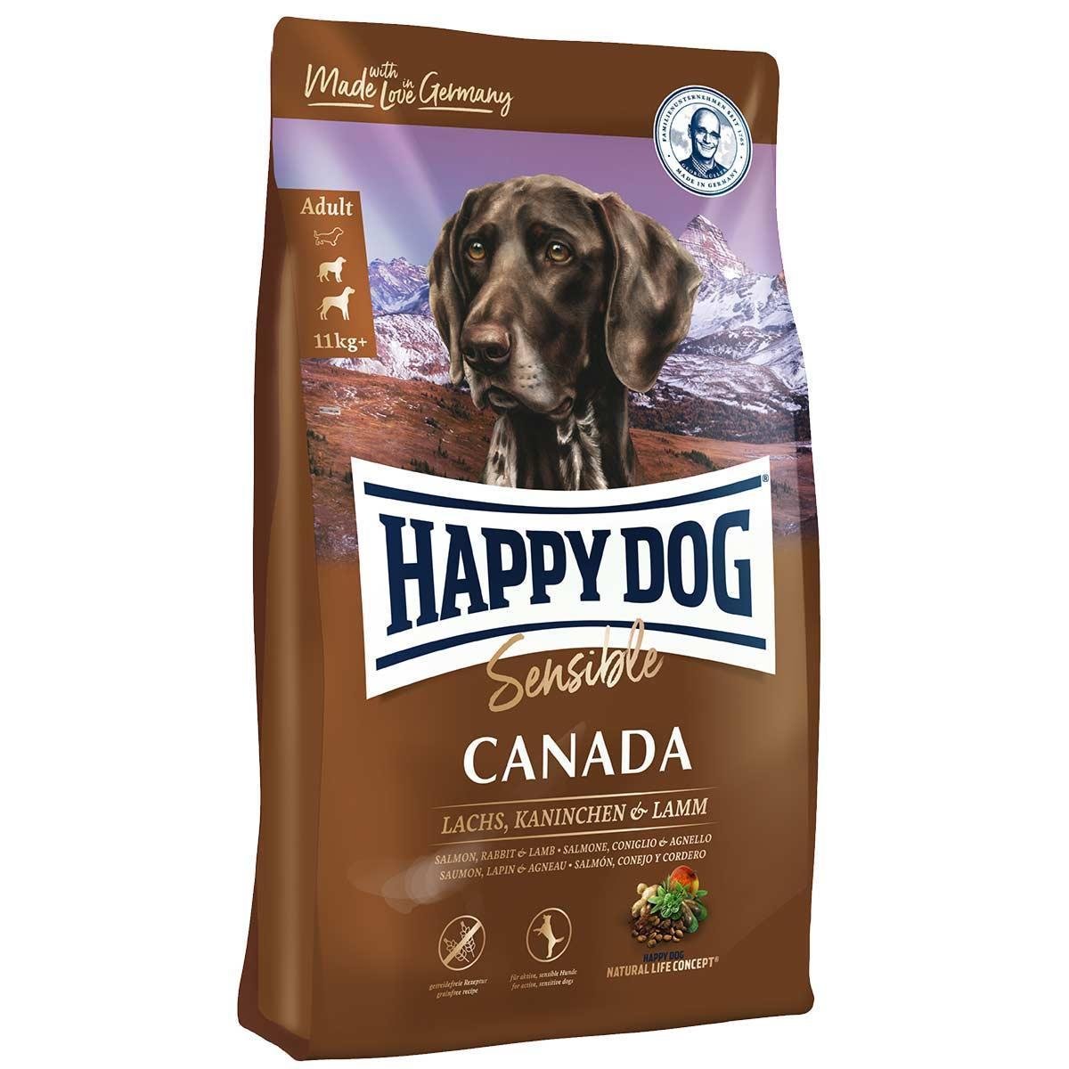 Сухой корм Happy Dog Sensible Canada для активных взрослых собак 1 кг (3583)