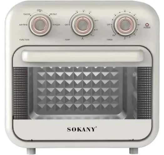 Електрична піч-фритюрниця Sokany з конвекцією 18 л 1800 Вт (SK-10002/12)