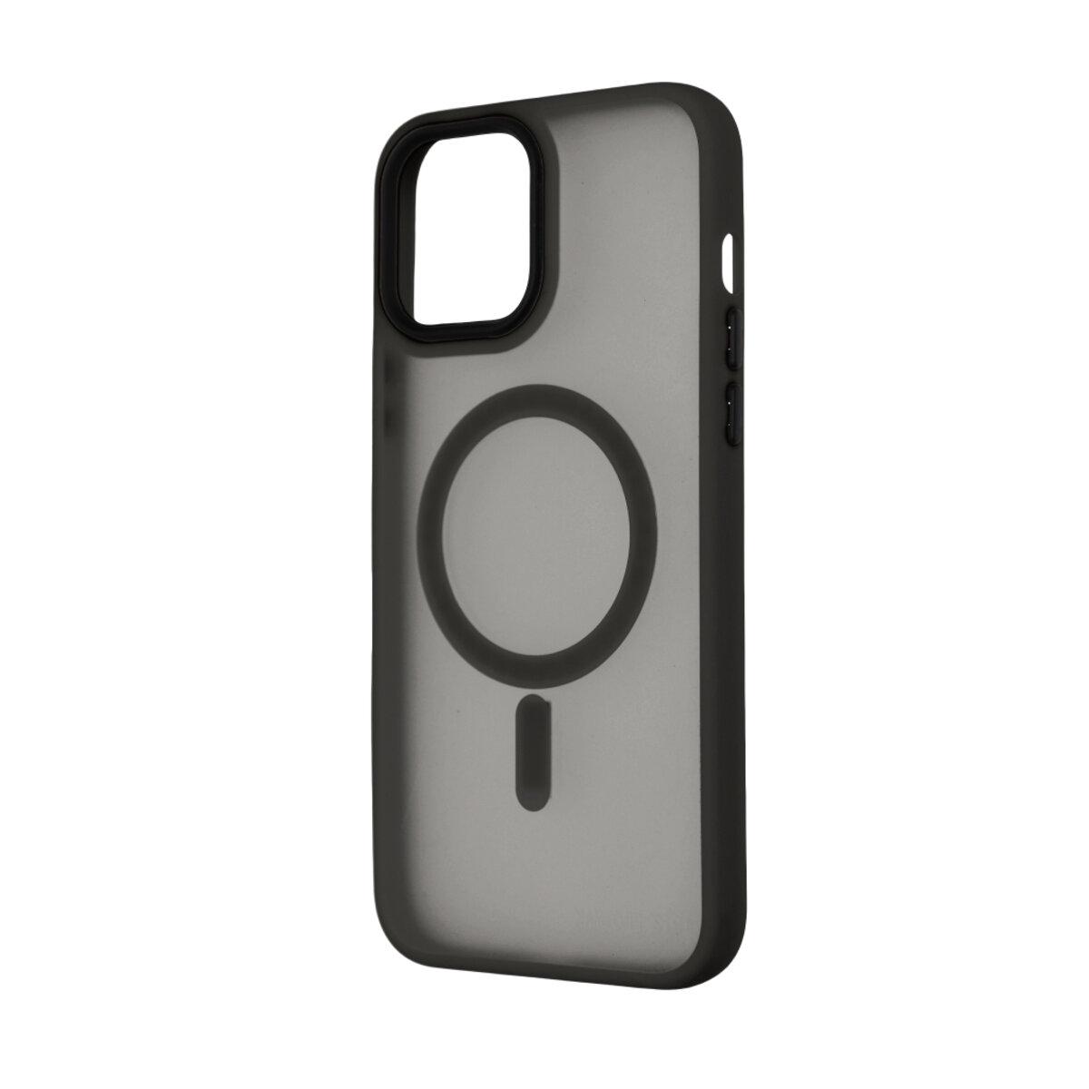 Противоударный чехол для Apple iPhone 13 Pro Max Cosmic Magnetic Color HQ / Black