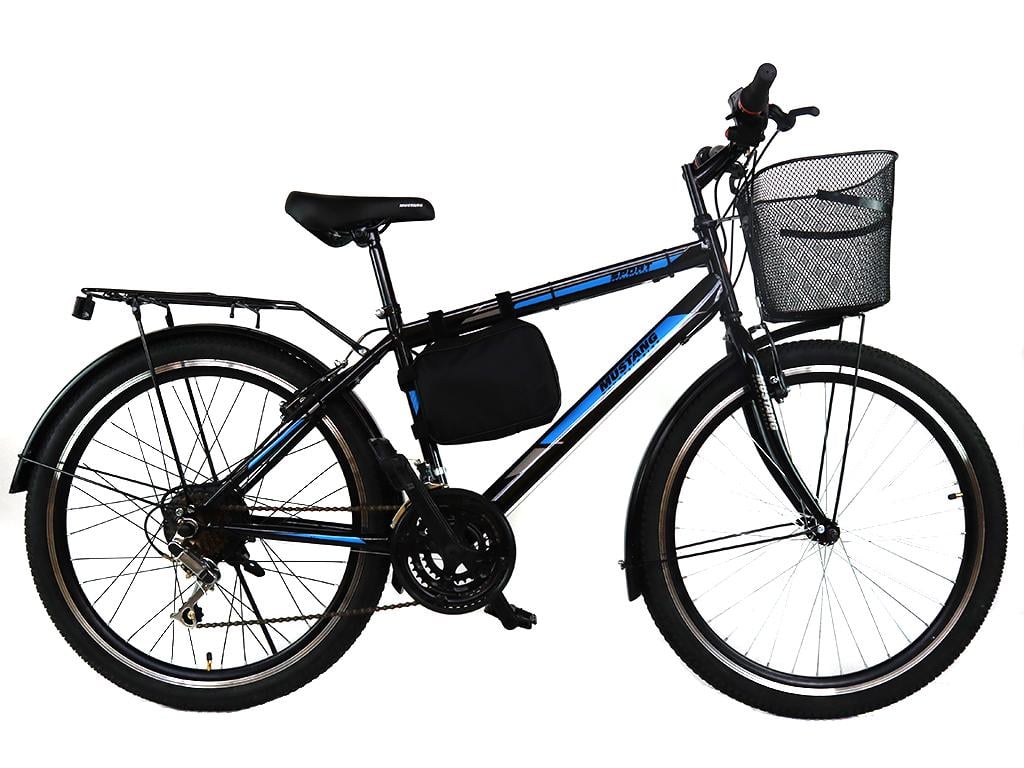 Электровелосипед Mustang с колесом 26" 36-48 В 350 Вт и литий-ионным аккумулятяторомр 10 Ач (10108317)