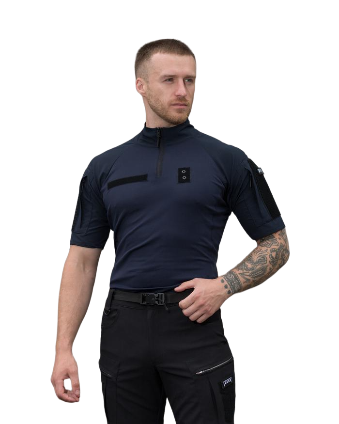 Футболка мужская Bezet Combat S Синий (9264)