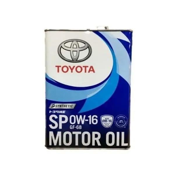 Моторное масло Toyota Motor Oil SP 0W-16 4 л (0888013105)