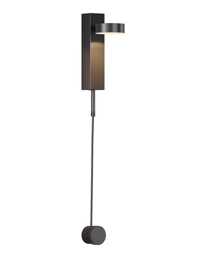 Бра Kloodi WA-CLOCK 210 5W 3K BK LED 420 Lm IP20 Черный (36317607)