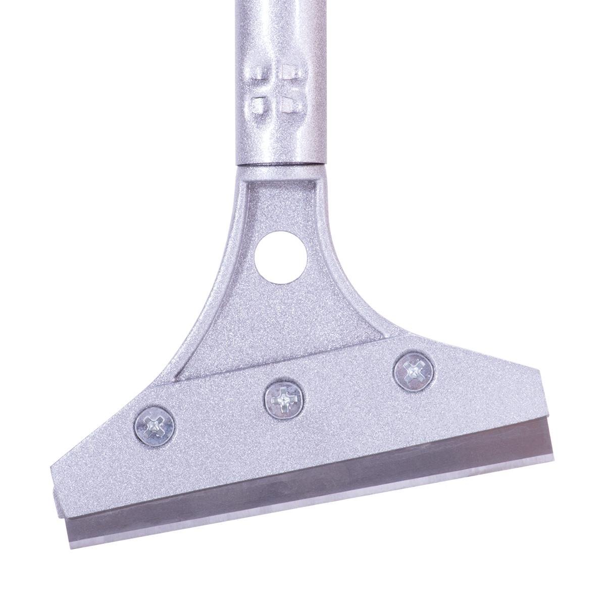 Скребок Kamille для чистки стеклокерамических поверхностей 28х10х2 см из алюминия (KM-7803) - фото 5